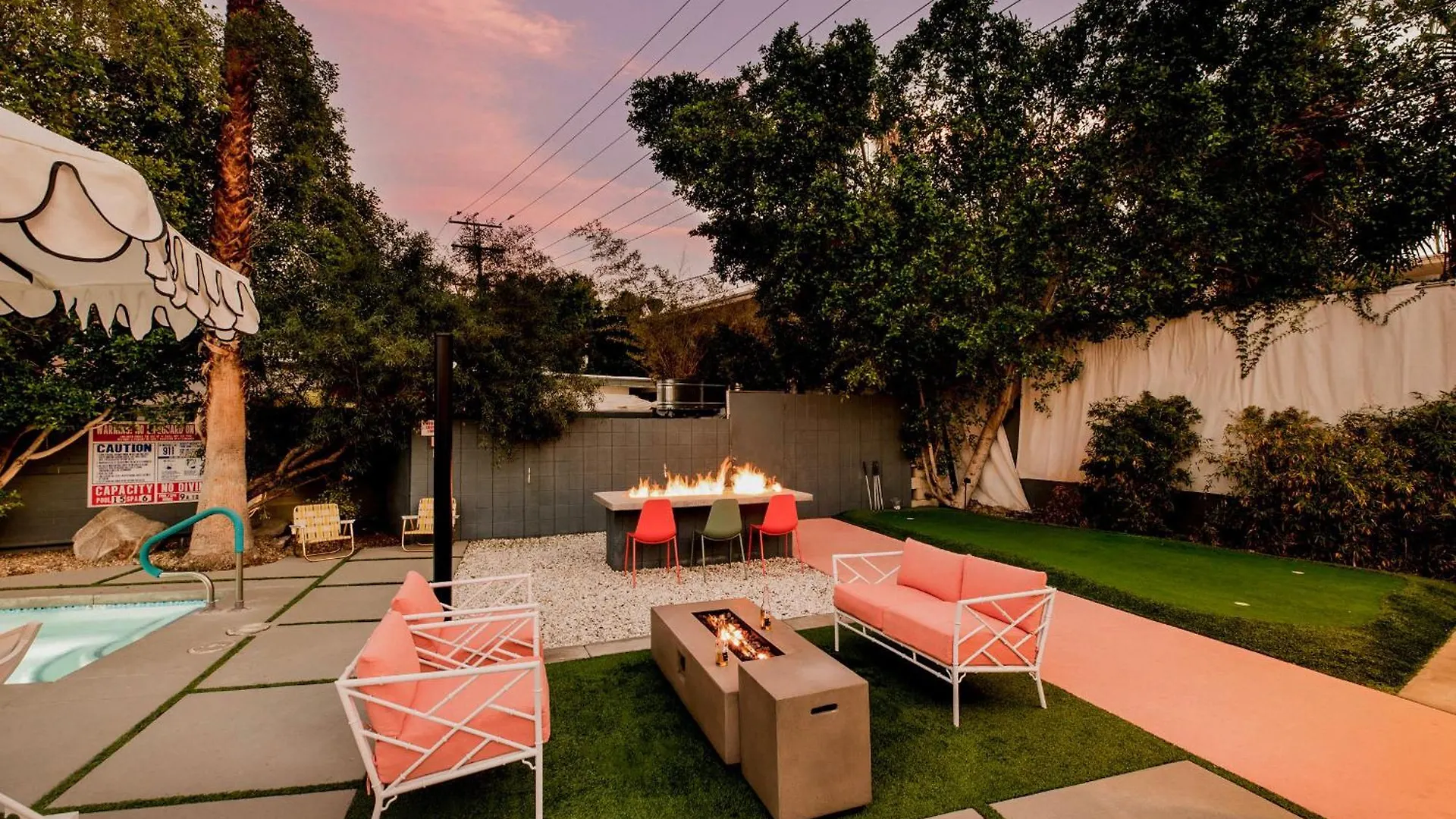 The Wesley Hotel By Avantstay Retro Spacious W Bbq Pool Spa  Palm Springs